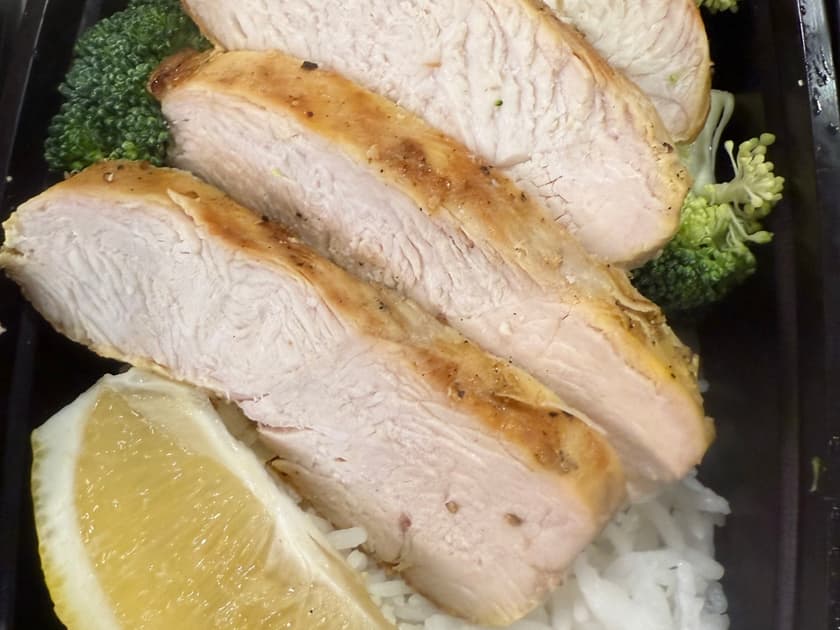 Lean Clean Lemon Plate, prepped by Beatriz